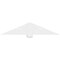 Ekena Millwork Redmond Architectural Grade PVC Gable Bracket, 60"W x 12 1/2"H x 4"D x 6"F, 5/12 Pitch GBP060X13X0406RED00 - alternate 5